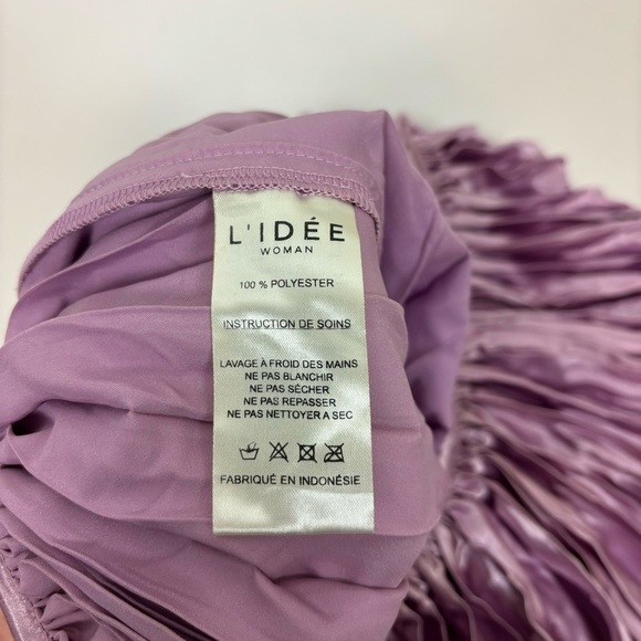 L’IDEE De Luxe Top in Violet Size 8 - Picture 9 of 10